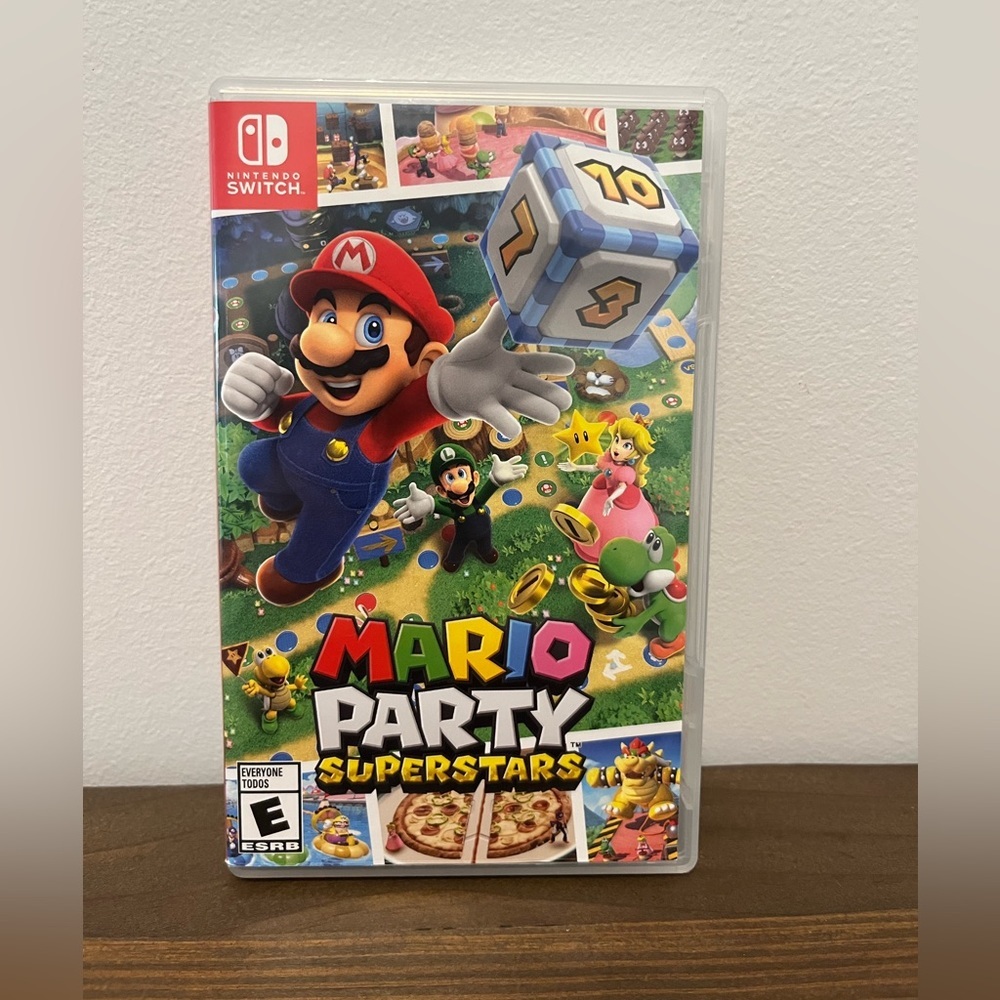 Authentic Case ONLY (NO GAME) Mario Party Superstars Nintendo Switch Box